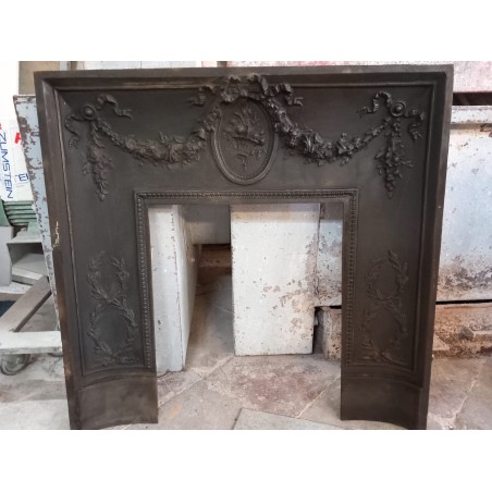 Bocche in ghisa per camini, '800 francese