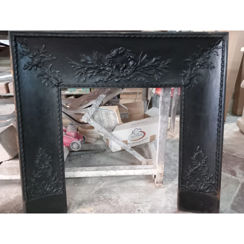 Bocche in ghisa per camini, '800 francese