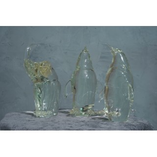 V 33 Pinguino in Vetro di Murano, 1980