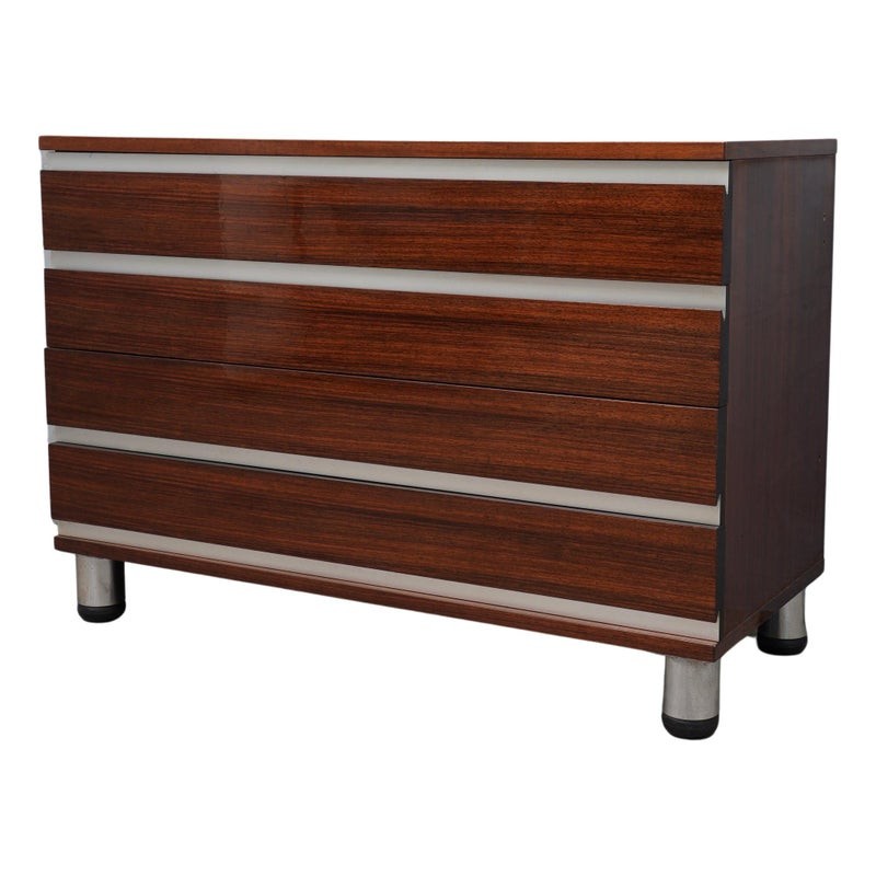 C 142 Comò in noce Osvaldo Borsani per MIM, anni '60