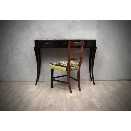 SD 72 Sedia austriaca Biedermeier in legno di noce, 1820