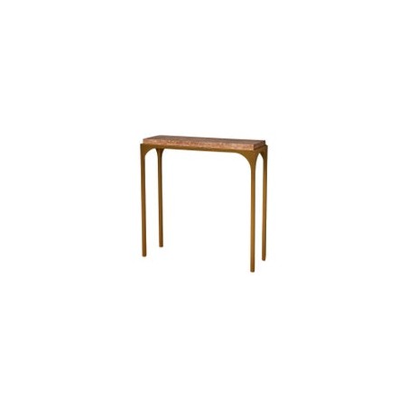 CO 57 Consolle in ottone e marmo rosa, 2000