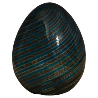 V 48 Uovo di Venini in Vetro Artistico di Murano 50° Serie ConfArtigianato, 1997