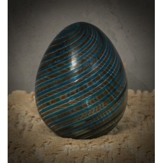 V 48 Uovo di Venini in Vetro Artistico di Murano 50° Serie ConfArtigianato, 1997