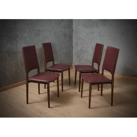 SD 48 Gruppo di 4 sedie della Tecno