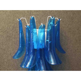 Coppia di applique in vetro di Murano