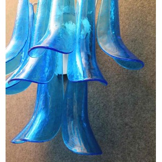 Coppia di applique in vetro di Murano