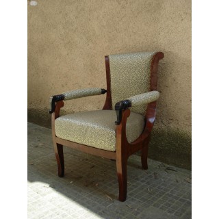 Coppia di poltrone Biedermeier