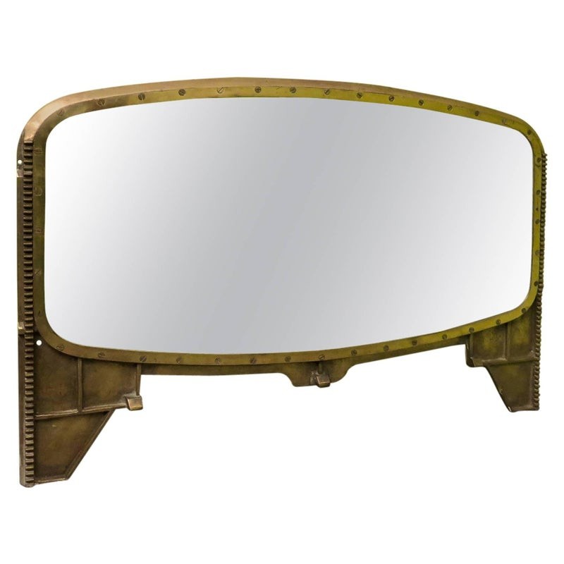 SP 14  Specchio da nave in ottone