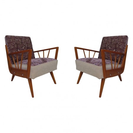 P 123 Coppia di poltrone anni '50