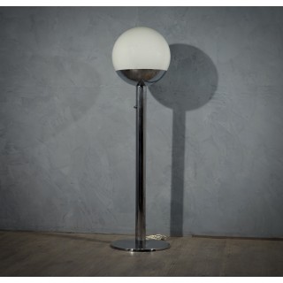 PI 51 Pia Guidetti Crippa per Luci Glass Lampada da terra cromata italiana, 1970
