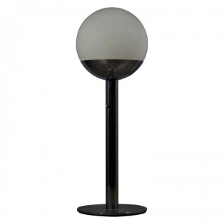 PI 52 Pia Guidetti Crippa per Luci Glass Lampada da terra cromata italiana, 1970