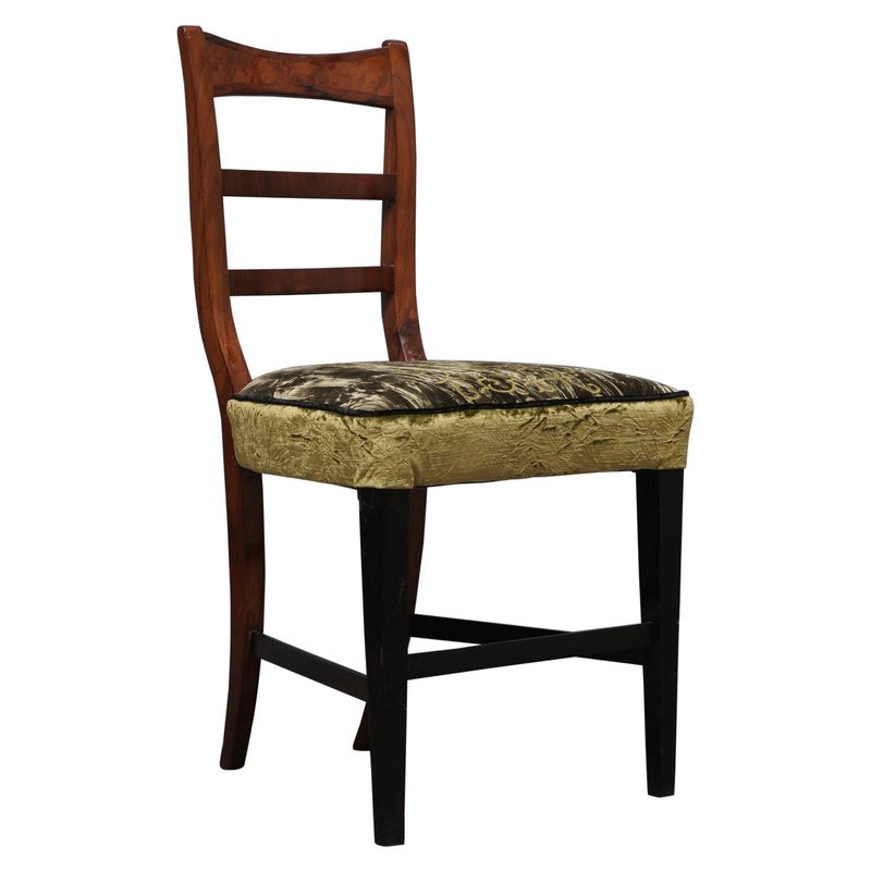SD 72 Sedia austriaca Biedermeier in legno di noce, 1820